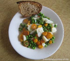 Photo de la récompense : l’assiette de jardinière de légume de printemps