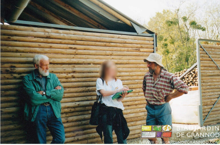 photo de Roger raffin en appui technique à Pascal Pigneret il y a une génération