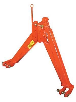 photo de triangle d'attelage rapide partie mâle issue du fabricant