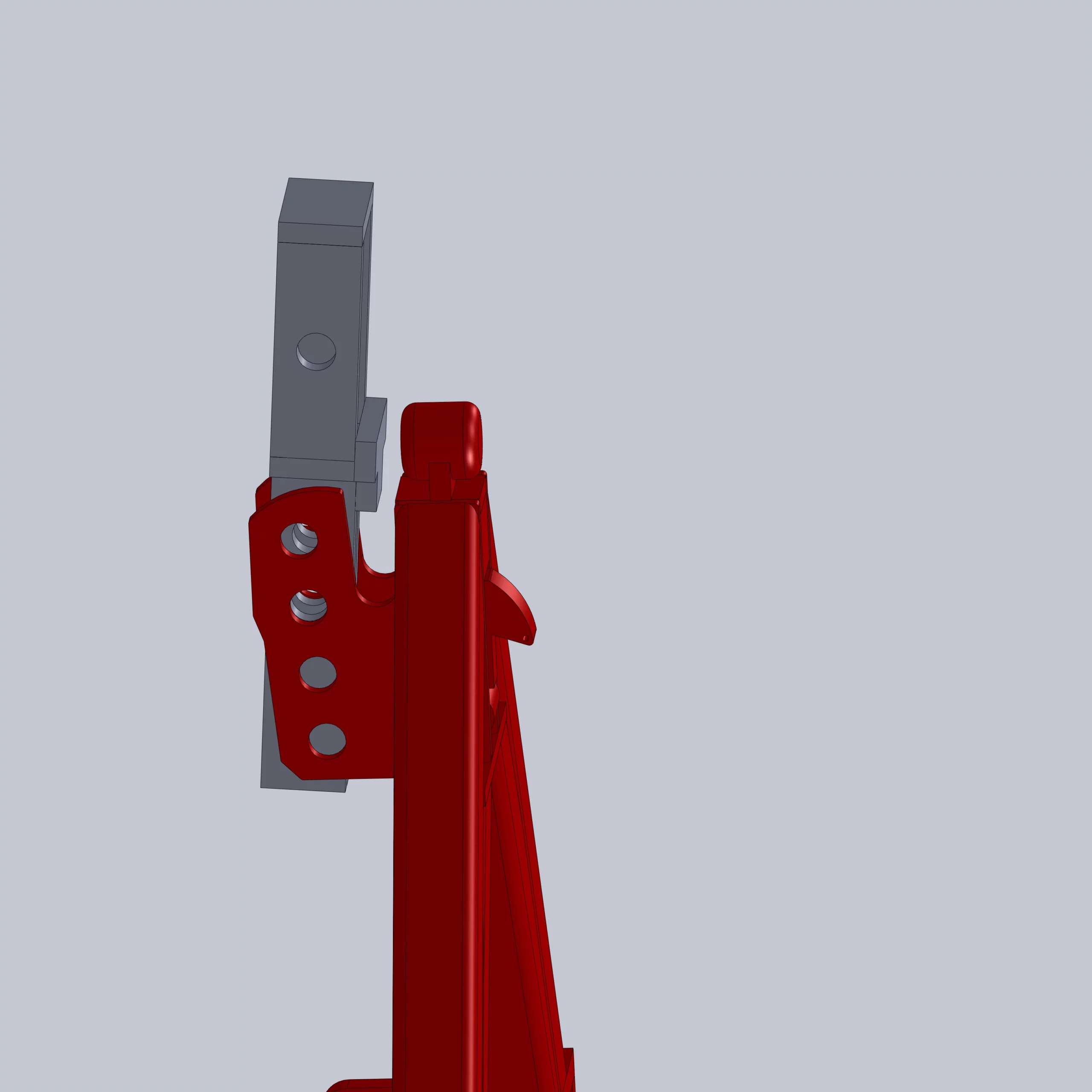 dessin industriel fait par l'atelier paysan de l'appendice devenu bascule