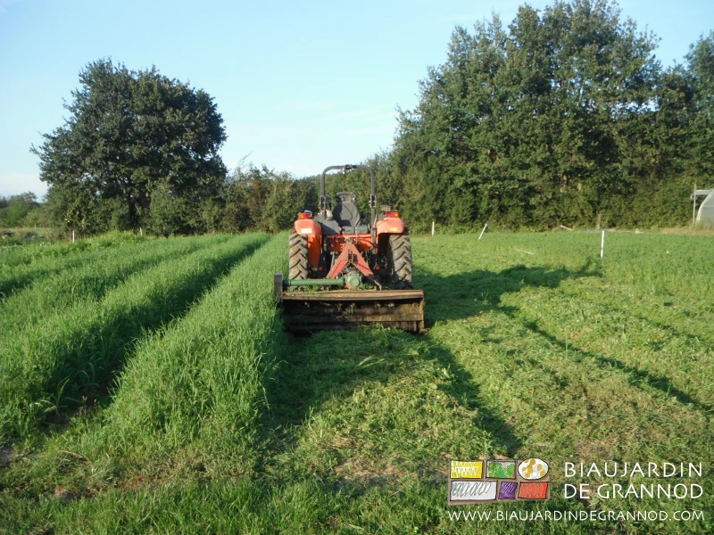 photo de broyage sympathique en aller retour et non en tournant