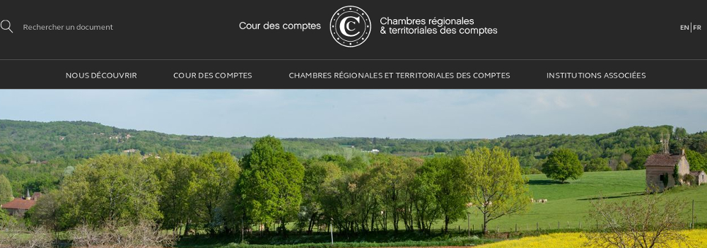 couverture champêtre du référé de la Cour des Comptes au ministre de l'agriculture
