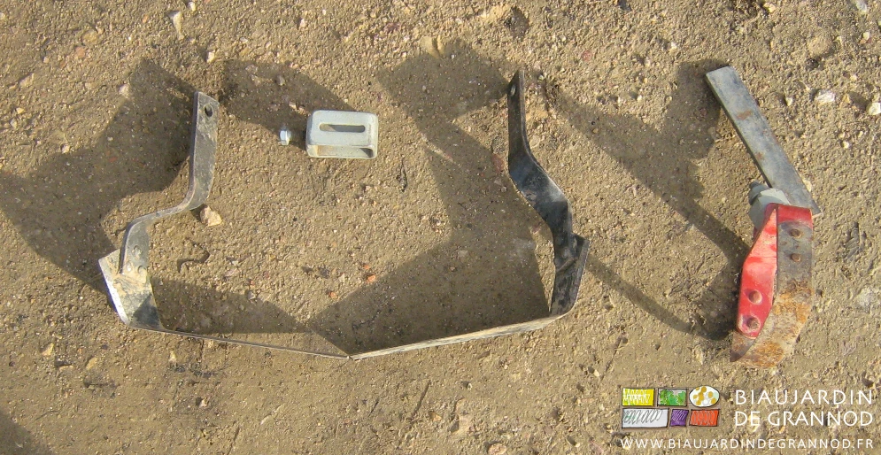 photo des lames lelièvre, lame oscillante, système de ficxation et réglage