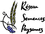 logo du réseau semences paysannes
