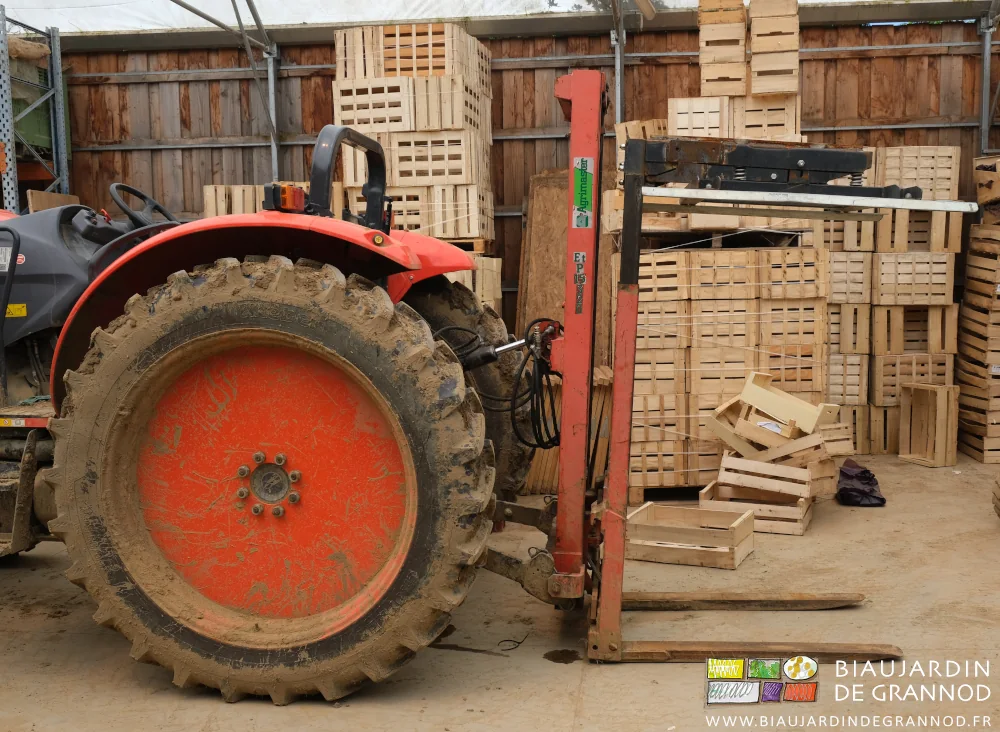 photo du mât non chargé et son couvercle remonté