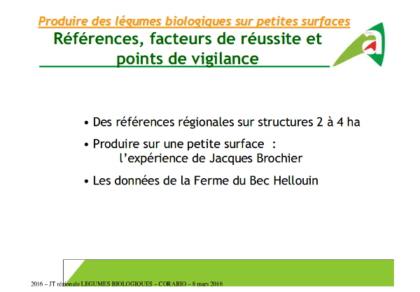 couverture de la présentation références, facteurs de réussite et points de vigilance