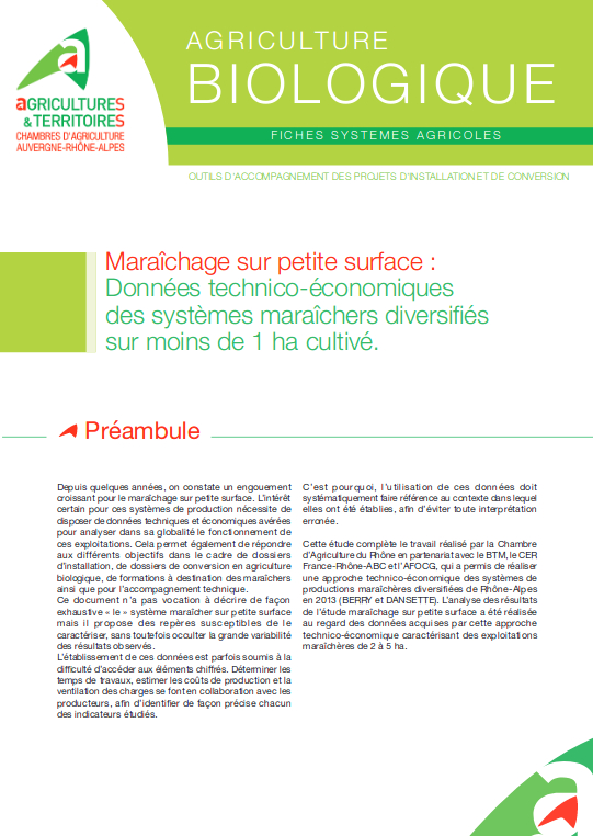 couverture de la brochure de l'enquête