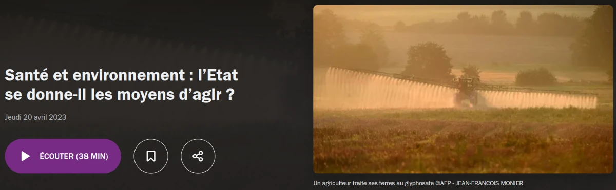 capture d'écran du site de France Culture annonçant l'émission d'Émmanuel Laurentin