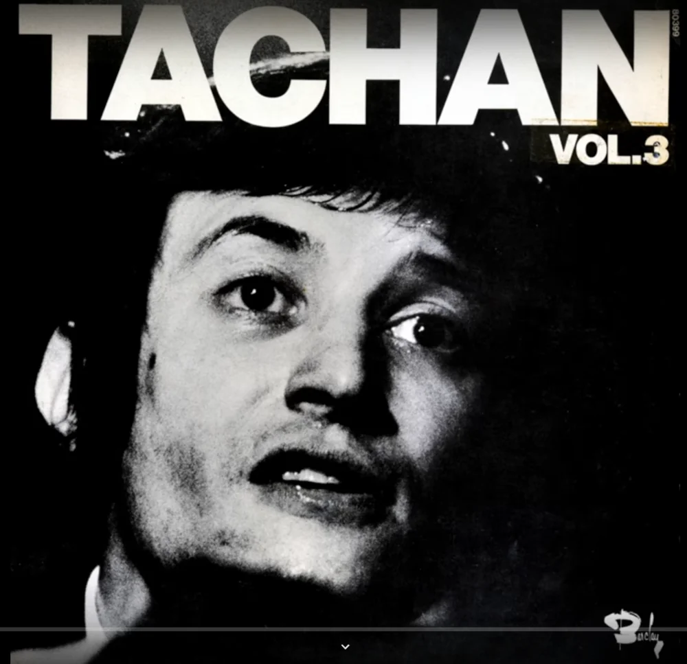 couverture du troisième disque microsillon 33 tours de Henri Tachan