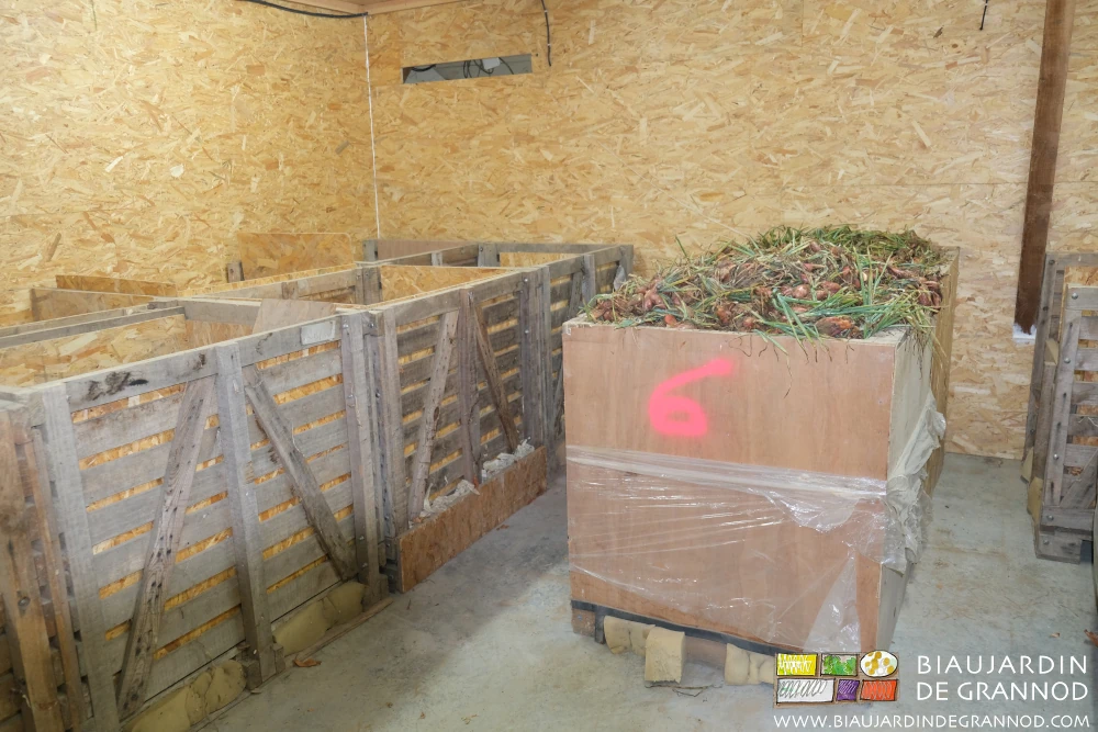 photo du local de ventilation en début de saison