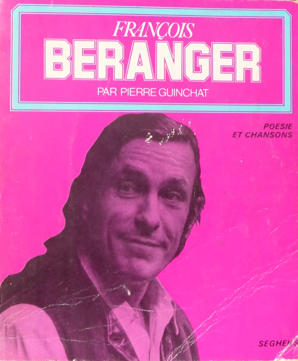 photo du volume François Béranger de la collection Poésie et Chanson de Pierre Seghers