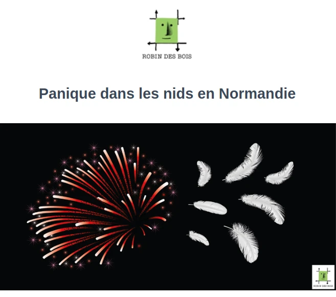 montage Robin des Bois un feu d'artifice de plumes