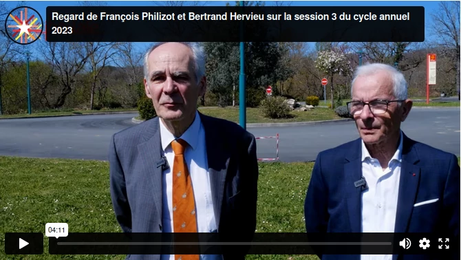 copie d'écarran photo de Bertrand Hervieu et François Philizot