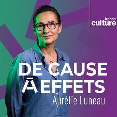 copie d'écran : photo de Aurélie Luneau et logo de son émission de cause à effets.