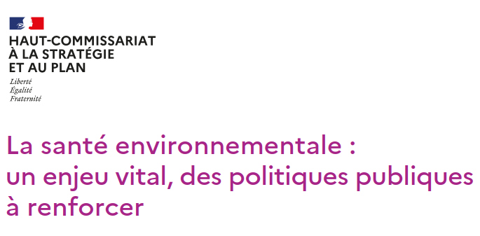 copie d'écran de la page annonçant la sortie du rapport