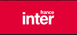 logo blanc dur rouge de France Inter radio de service public