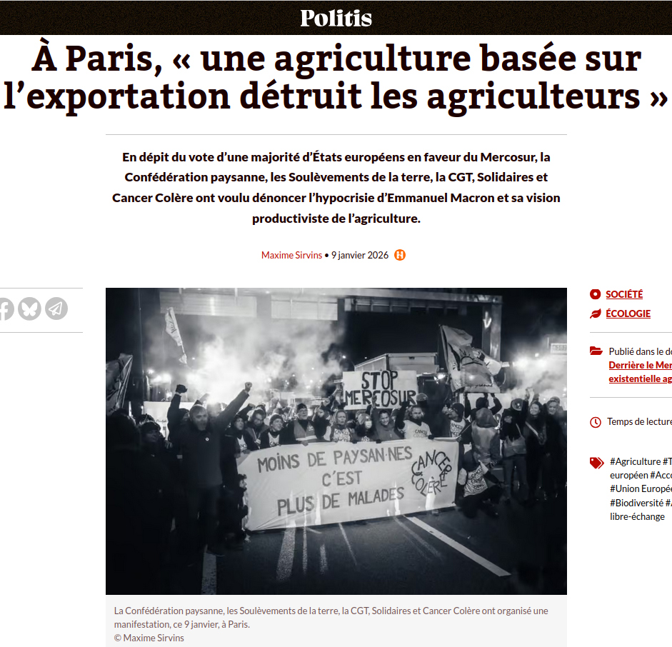 photo nocturne manif Conf CGT Solidaires,Soulèvements_ Cancer colère sur le périph parisien