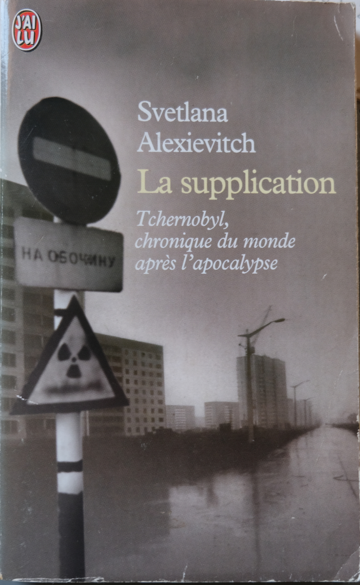 photo couverture du livre de Svetlana Alexievitch La supplication en poche j'ai lu