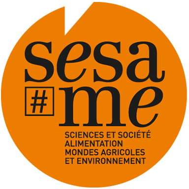 logo de Sésame sous titré sciences et société, alimentation, monde agricole et environnement